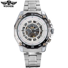 WINNER Men's Stainless Steel Casual Watch
