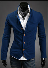Men's stand collar suit
