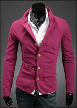 Men's stand collar suit
