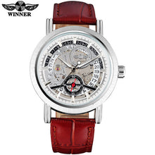 WINNER Men's Casual Leather Strap