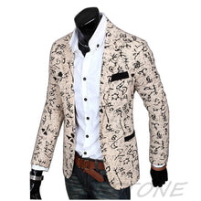 Men's Casual Slim Fit Three Buttons Suit Blazer