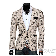 Men's Casual Slim Fit Three Buttons Suit Blazer