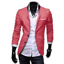 Men's Two Button Casual Slim Fit Jacket