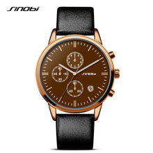 Men's Fashion Business Casual Leather