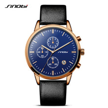 Men's Fashion Business Casual Leather