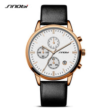 Men's Fashion Business Casual Leather