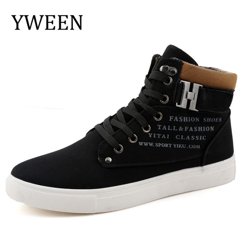 YWEEN  Lace-up Men's Boots