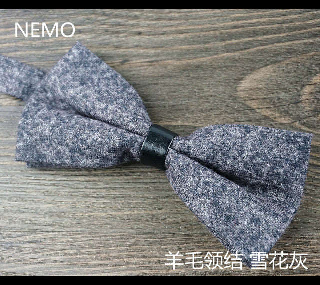 Wool Handmade Bow Ties
