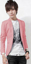 Men's Slim Fit Cotton Blazer