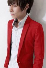 Men's Slim Fit Cotton Blazer