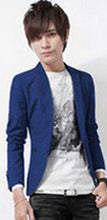 Men's Slim Fit Cotton Blazer