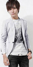 Men's Slim Fit Cotton Blazer