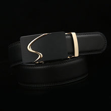 Men's Belts- Genuine Leather  Automatic Buckle
