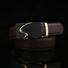 Men's Belts- Genuine Leather  Automatic Buckle