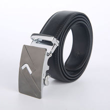 Men's Belts- Genuine Leather  Automatic Buckle
