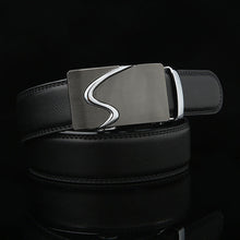 Men's Belts- Genuine Leather  Automatic Buckle