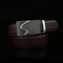 Men's Belts- Genuine Leather  Automatic Buckle