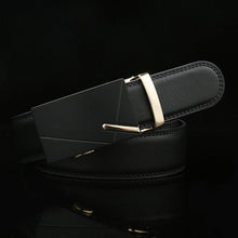 Men's Belts- Genuine Leather  Automatic Buckle