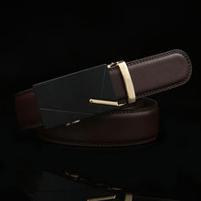 Men's Belts- Genuine Leather  Automatic Buckle