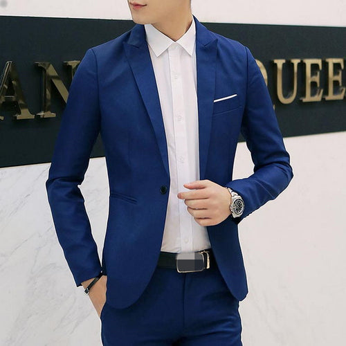 Men's Blazer Casual Slim Fit