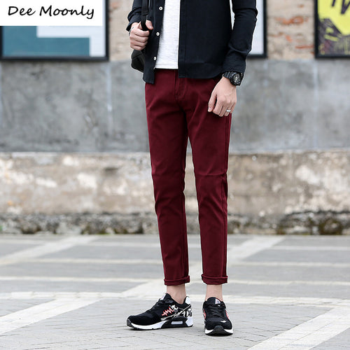 Men's Casual Style Ankle Pants
