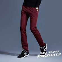 Straight Business Casual Men Pants