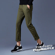 Straight Business Casual Men Pants