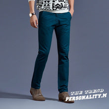 Straight Business Casual Men Pants