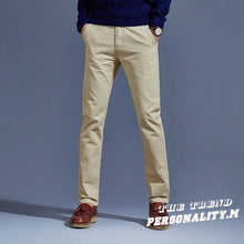 Straight Business Casual Men Pants