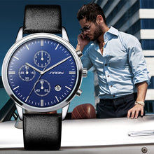 Men's Fashion Business Casual Leather